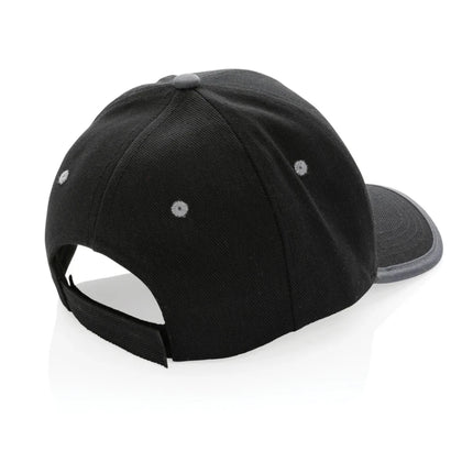 Brushed rcotton 6 panel contrast cap 280gr - hospitality