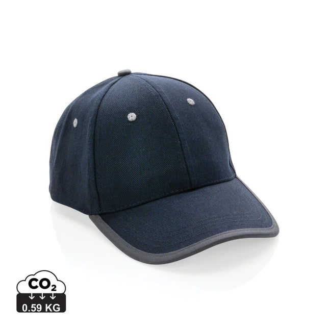 Brushed rcotton 6 panel contrast cap 280gr - hospitality