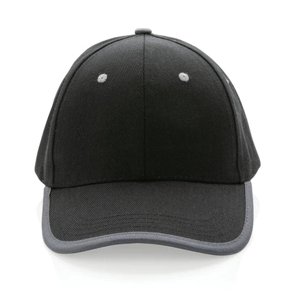 Brushed rcotton 6 panel contrast cap 280gr - hospitality