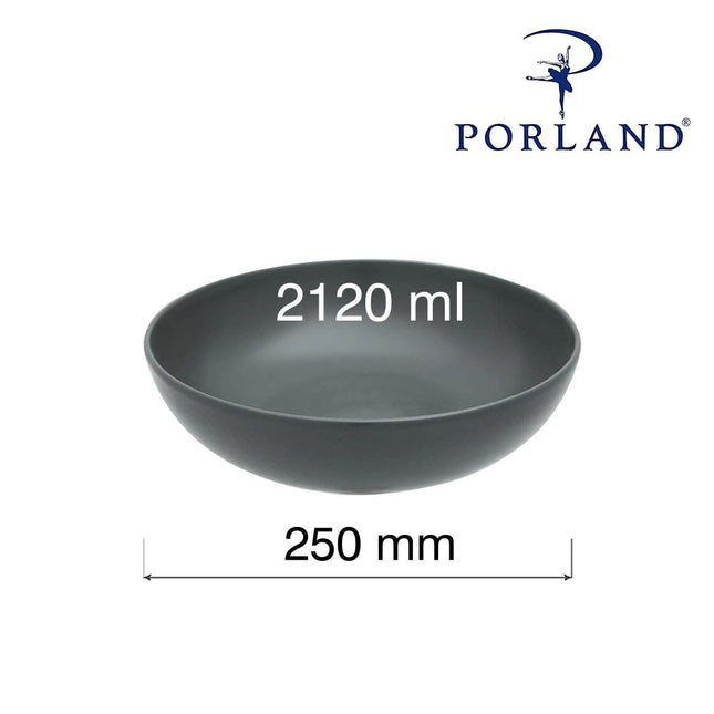 Buffet Bowl Coal, 250mm - hospitality