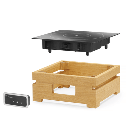 Built-in induction cooker 1000 W, 350x350mm - hospitality