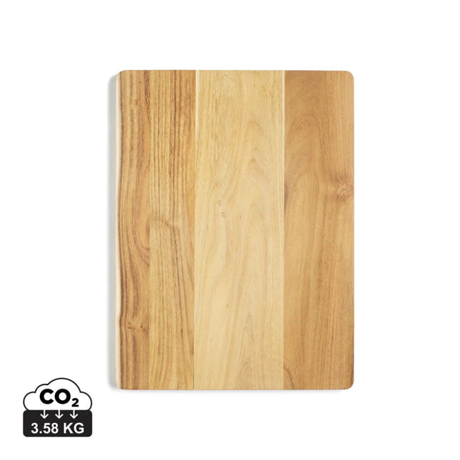 Buscot Collection FSC Teak Handcrafted Utility Cutting Board With Juice Groove And Tablet Stand - hospitality