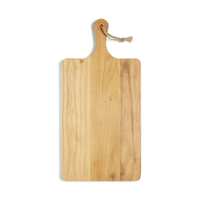 Buscot Collection Handcrafted FSC Teak Rectangular Serving Board for Cutting and Serving - hospitality