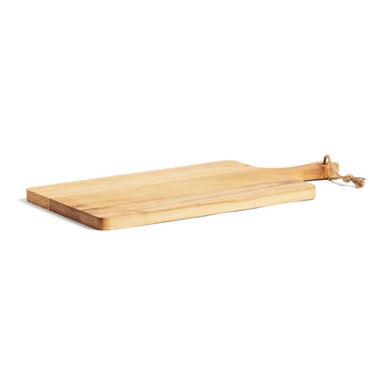 Buscot Collection Handcrafted FSC Teak Rectangular Serving Board for Cutting and Serving - hospitality