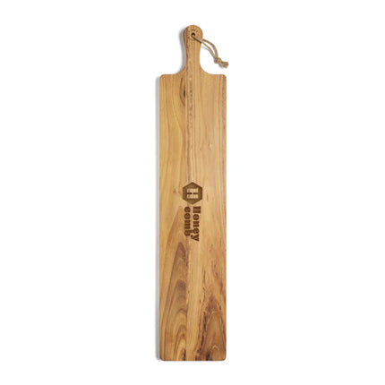 Buscot Collection Long Serving Board in FSC Teak 75 cm Handcrafted Charcuterie Display - hospitality