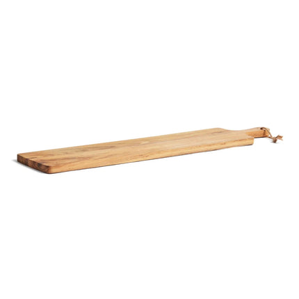 Buscot Collection Long Serving Board in FSC Teak 75 cm Handcrafted Charcuterie Display - hospitality