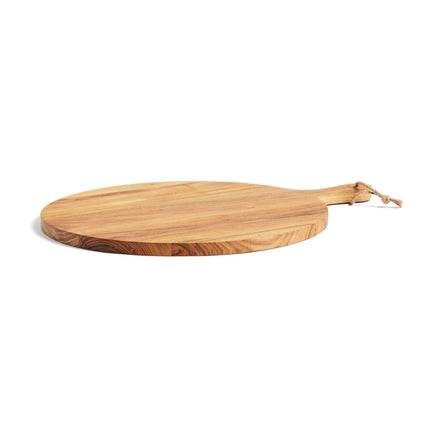 Buscot Collection Teak Round Serving Board FSC Certified - hospitality