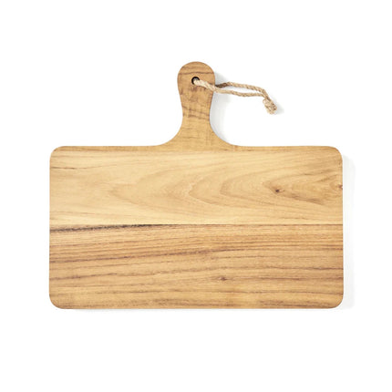 Buscot FSC Teak Horizontal Serving Board With Handle - hospitality