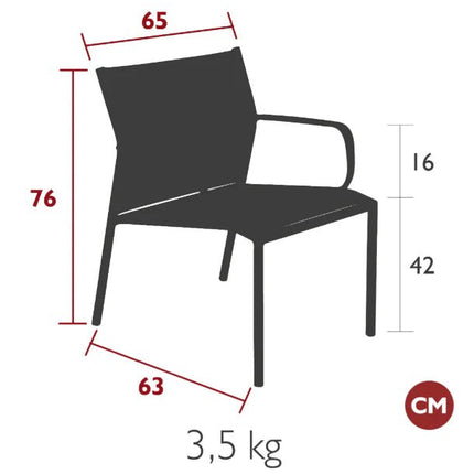 Cadiz Low Armchair OTF - hospitality