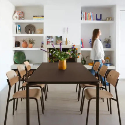 CALVI Rectangular Dining Table 195 x 95 cm Eight Seater - hospitality