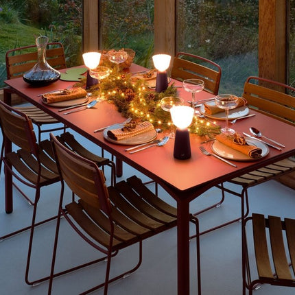 Calvi Velvety Matte Dining Table 160 x 80 cm - CWDH