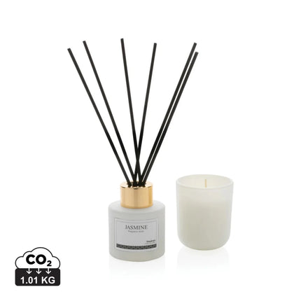 Candle and fragrance sticks gift set - hospitality