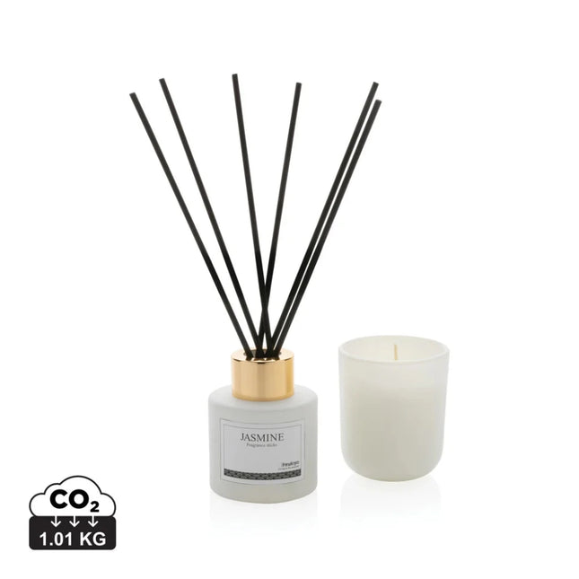 Candle and fragrance sticks gift set - hospitality