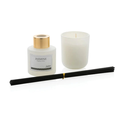 Candle and fragrance sticks gift set - hospitality