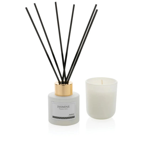 Candle and fragrance sticks gift set - hospitality