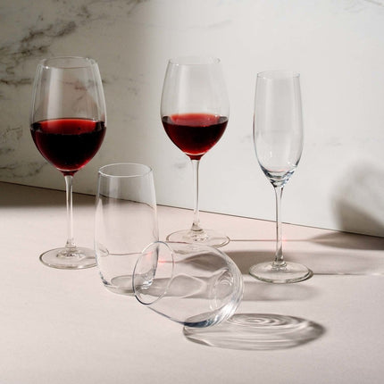 Cantare Highball Glass 360ml Elegant Thin Stem With Durable Construction And Laser Cut Edge For Enhanced Experience - hospitality
