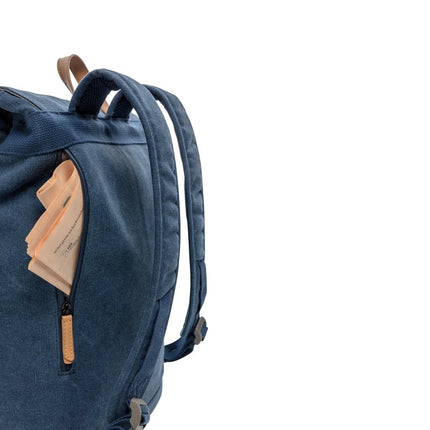 Canvas laptop backpack PVC free - hospitality