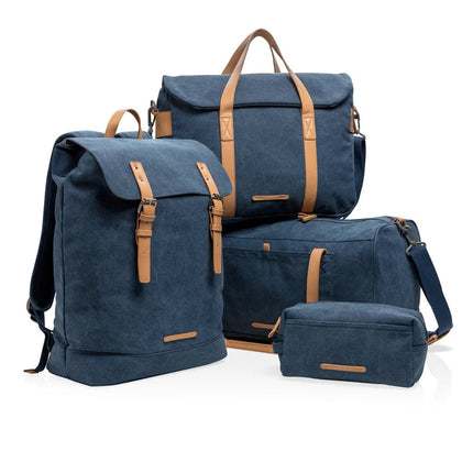 Canvas laptop backpack PVC free - hospitality