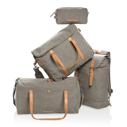 Canvas laptop backpack PVC free - hospitality