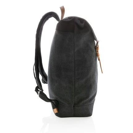 Canvas laptop backpack PVC free - hospitality