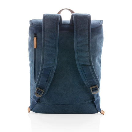 Canvas laptop backpack PVC free - hospitality