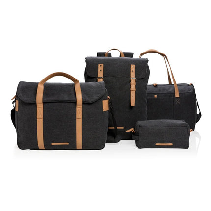 Canvas laptop backpack PVC free - hospitality