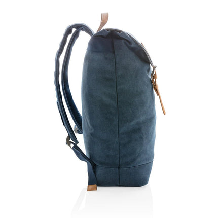 Canvas laptop backpack PVC free - hospitality