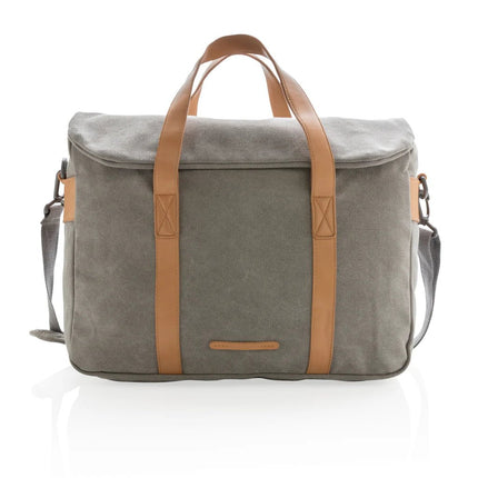 Canvas laptop bag PVC free - hospitality