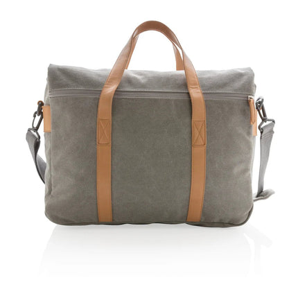 Canvas laptop bag PVC free - hospitality