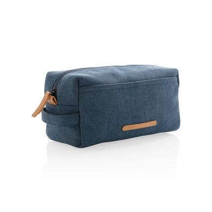 Canvas toiletry bag PVC free - hospitality