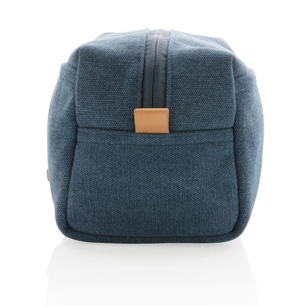 Canvas toiletry bag PVC free - hospitality