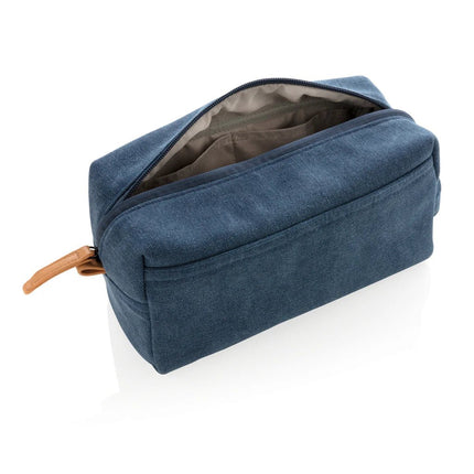 Canvas toiletry bag PVC free - hospitality