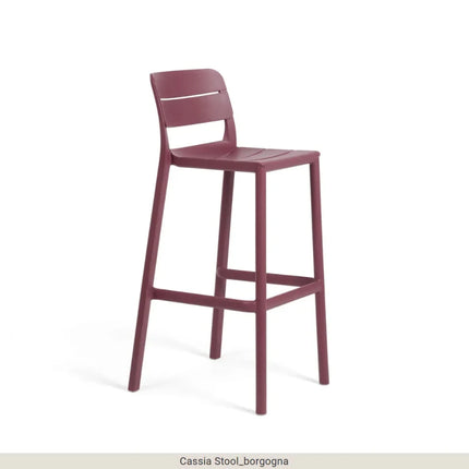 Cassia High Stool 75cm Outdoor Bar - hospitality