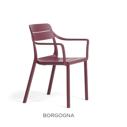 Cassia Stackable Chair Outdoor Nardi - hospitality