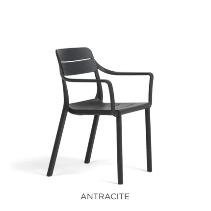 Cassia Stackable Chair Outdoor Nardi - hospitality