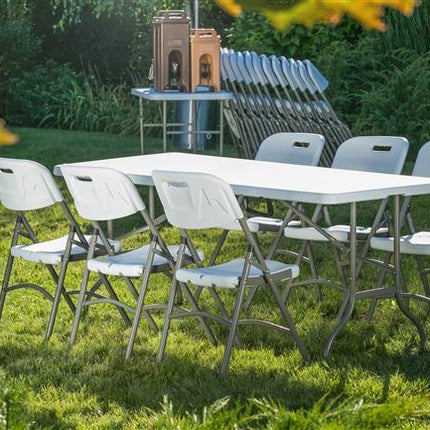 Catering rectangular table, 1800x740x(H)740mm - hospitality