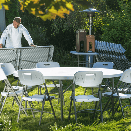Catering round table, 1800x(H)740mm - hospitality