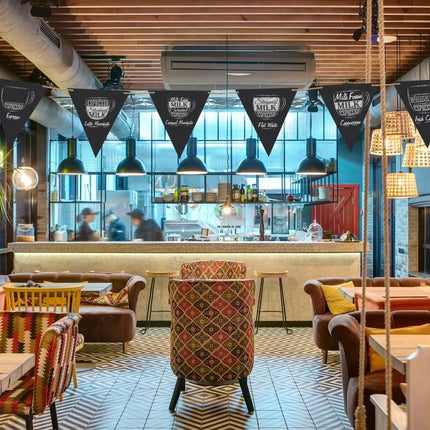 Chalkboard flags set of 14 pack of 6 - hospitality