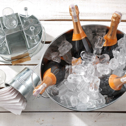 Champagne cooler, BarUp, 3,3L, Black, fi.220x(H)190mm - hospitality