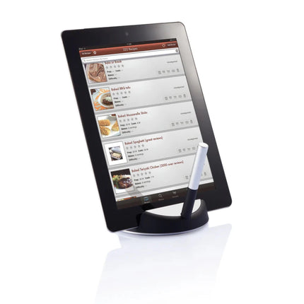 Chef tablet stand with touchpen - hospitality