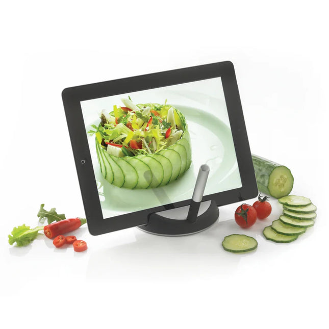 Chef tablet stand with touchpen - hospitality