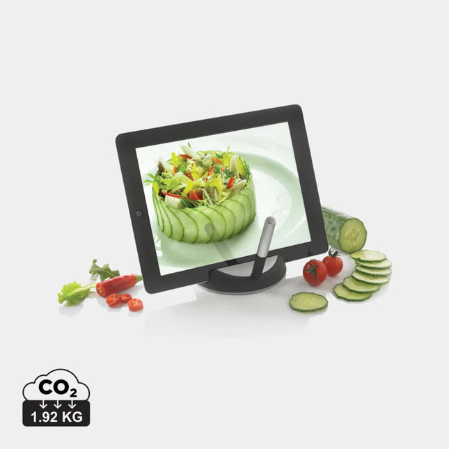 Chef tablet stand with touchpen - hospitality