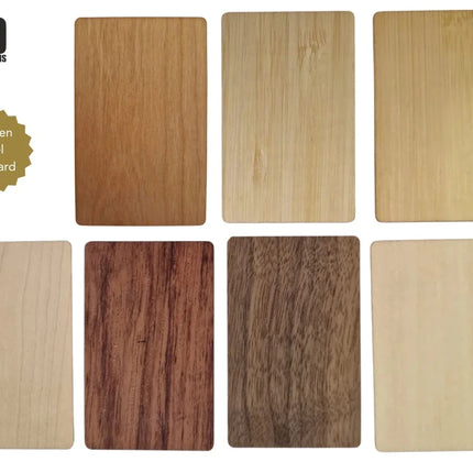Cherry Wooden Hotel Key Card - hospitality