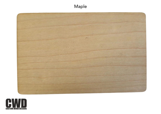 Cherry Wooden Hotel Key Card - hospitality