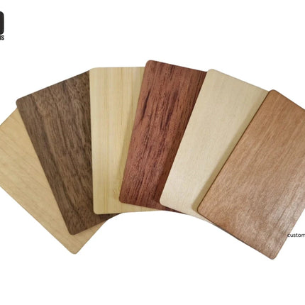 Cherry Wooden Hotel Key Card - hospitality