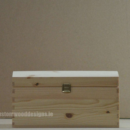 Unbranded pine wood chest box