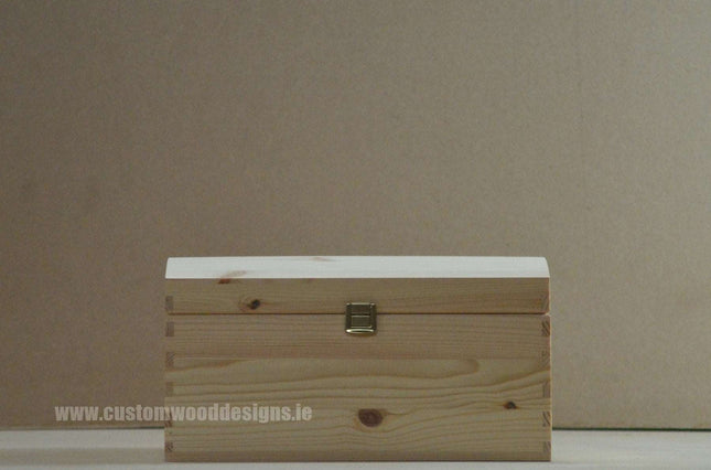 Unbranded pine wood chest box