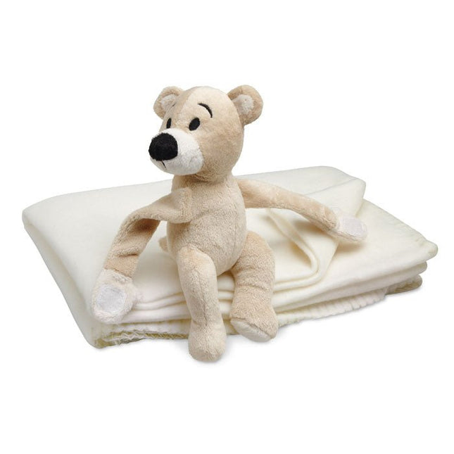 Children's Fleece Blanket with Teddy Bear – 120 × 80 cm - CWDH