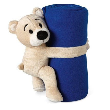 Children's Fleece Blanket with Teddy Bear – 120 × 80 cm - CWDH
