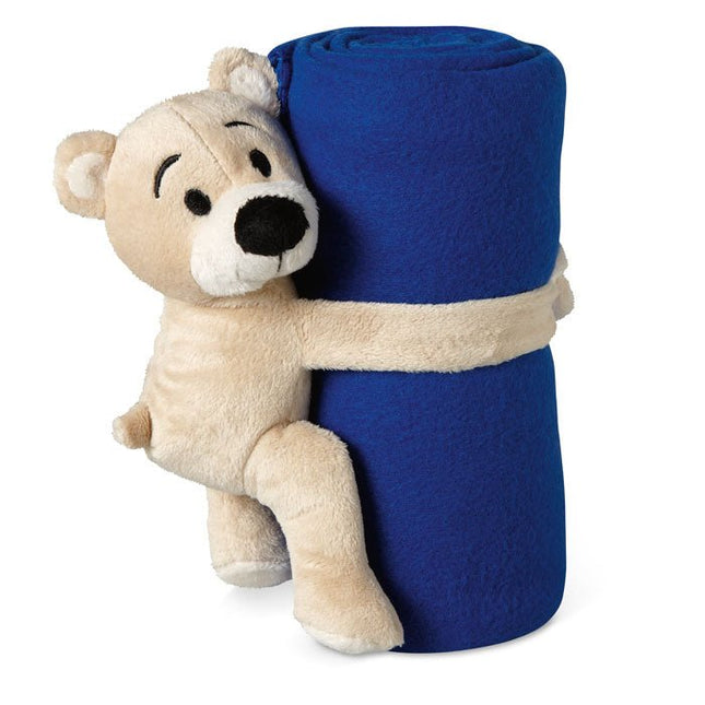 Children's Fleece Blanket with Teddy Bear – 120 × 80 cm - CWDH